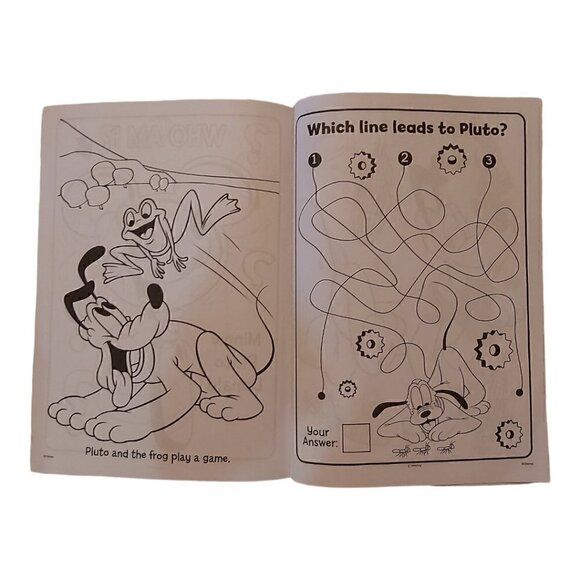 DISNEY Junior Coloring & Activity Book With 2 Mickey Mouse Walkie Talkies - Picture 3 of 3